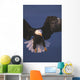 Bald Eagle Hovering In The Air Wall Mural
