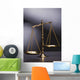 An Empty Scale Wall Mural