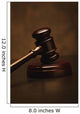 Closeup Of A Gavel Wall Mural