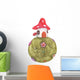 Mushroom House Fantasy World Wall Decal