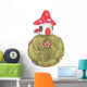 Mushroom House Fantasy World Wall Decal