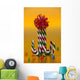 Candy Cane Decoration Wall Mural