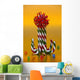 Candy Cane Decoration Wall Mural