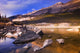 Scenic Mountain Lake, Jasper National Park, Jasper, Alberta, Canada Wall Mural