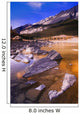Scenic Mountain Lake, Jasper National Park, Jasper, Alberta, Canada Wall Mural