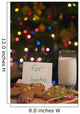 Milk And Cookies For Santa Wall Mural
