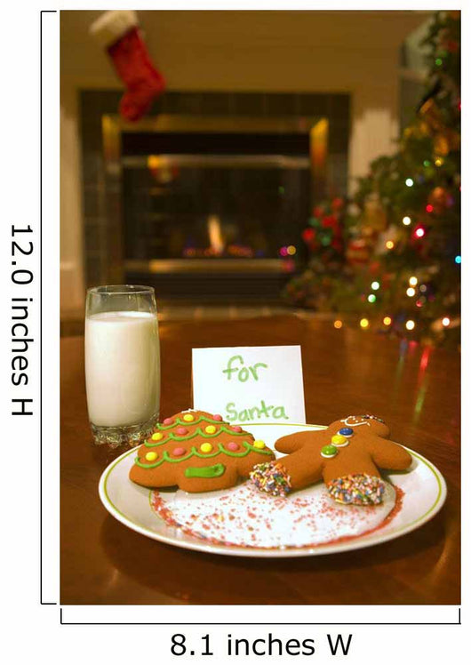 Cookies For Santa Claus Wall Mural