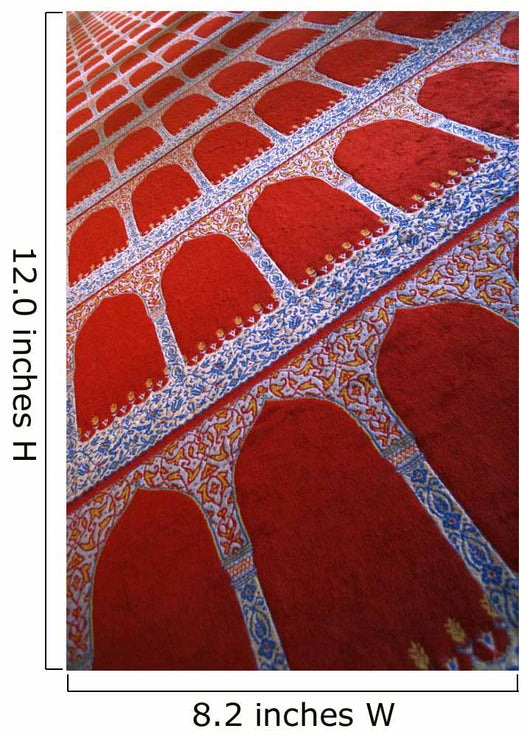 Prayer Rug At A Mosque Wall Mural