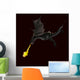 Giant Terrifying Dragon with Wall Decal
