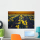 Rows Of Daffodils Wall Mural