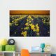 Rows Of Daffodils Wall Mural