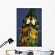 Clock Tower Of Canadian Parliament Buildings Wall Mural