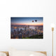 Hong Kong Skyline Sunrise Wall Decal