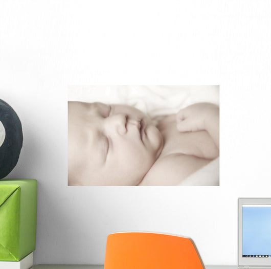Baby Sleeping Wall Mural