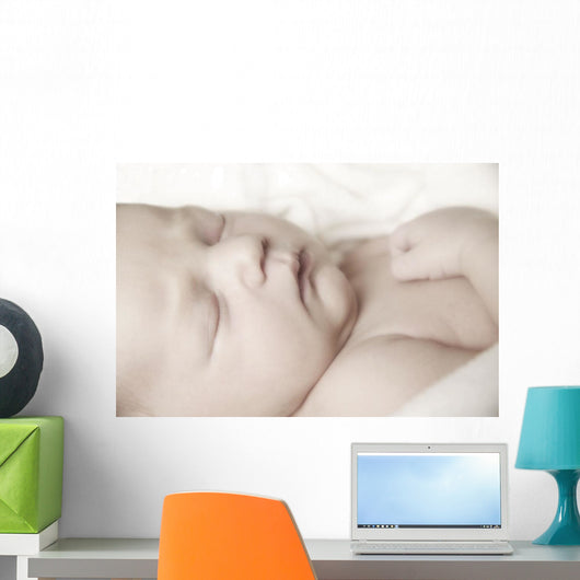 Baby Sleeping Wall Mural