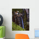 Old Power Station And Bridal Veil Falls Wall Mural