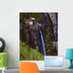 Old Power Station And Bridal Veil Falls Wall Mural