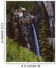 Old Power Station And Bridal Veil Falls Wall Mural