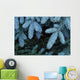 Frozen Pine Needles Wall Mural