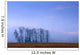 Silhouetted Cottonwood Trees Wall Mural