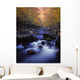 Little River Cascades And Autumn Colors Wall Mural