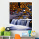 Nesowadnehunk Stream, Rapids, Autumn Colors, Baxter State Park Wall Mural