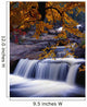Nesowadnehunk Stream, Rapids, Autumn Colors, Baxter State Park Wall Mural
