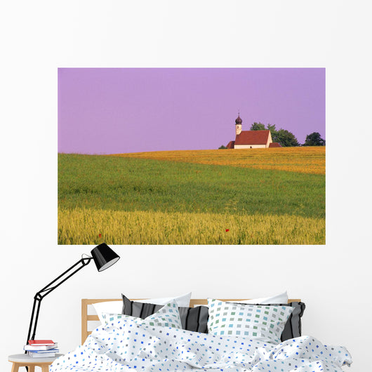 Bavarian Church Wall Mural