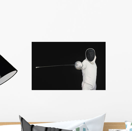 Fencer Wall Mural