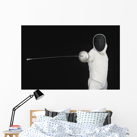 Fencer Wall Mural