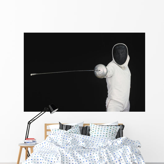 Fencer Wall Mural