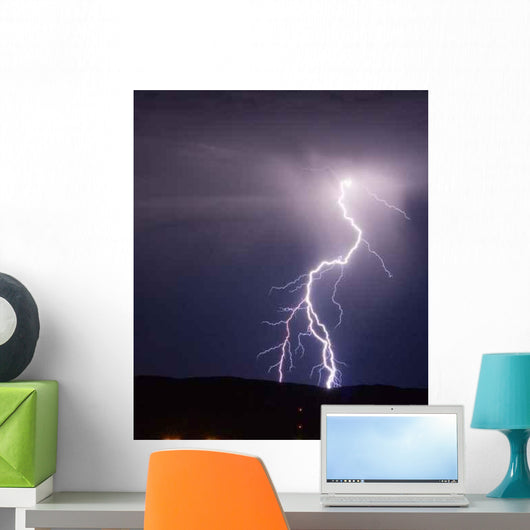 Summer Lightning Wall Mural