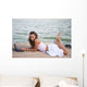 Woman Pier Wall Mural