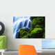 Waterfall On Wahkeena Creek, Columbia River Gorge Wall Mural