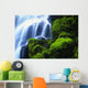 Waterfall On Wahkeena Creek, Columbia River Gorge Wall Mural