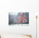 Tree In The Winter Wall Mural
