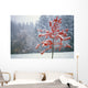 Tree In The Winter Wall Mural