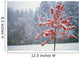 Tree In The Winter Wall Mural