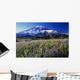 Field Of Blooming Wildflowers Wall Mural