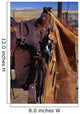 Cowboy's Saddle And Chaps Detail Wall Mural