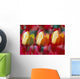 Yellow And Red Tulip Blooms Wall Mural