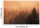 Sunset Through Dense Fog Wall Mural