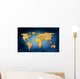 World Map Wall Mural