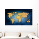 world map Wall Mural