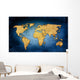world map Wall Mural