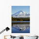 Trillium Lake With Mount Hood Reflection, Mount Hood National Forest Wall Mural