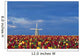 Field Of Tulips With Windmill Wall Mural