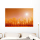 Trees With Sunlight Wall Mural