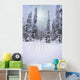 Snow Covered Forest Wall Mural