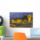 Water Reflections With A Rocky Shoreline Wall Mural